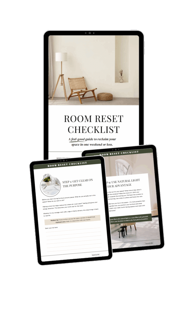 Room Reset in a weekend checklist
