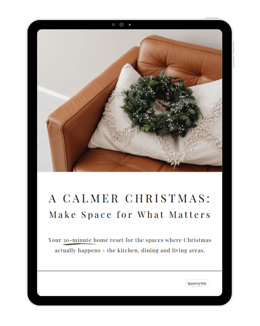 A Calmer Christmas - make space for what matters