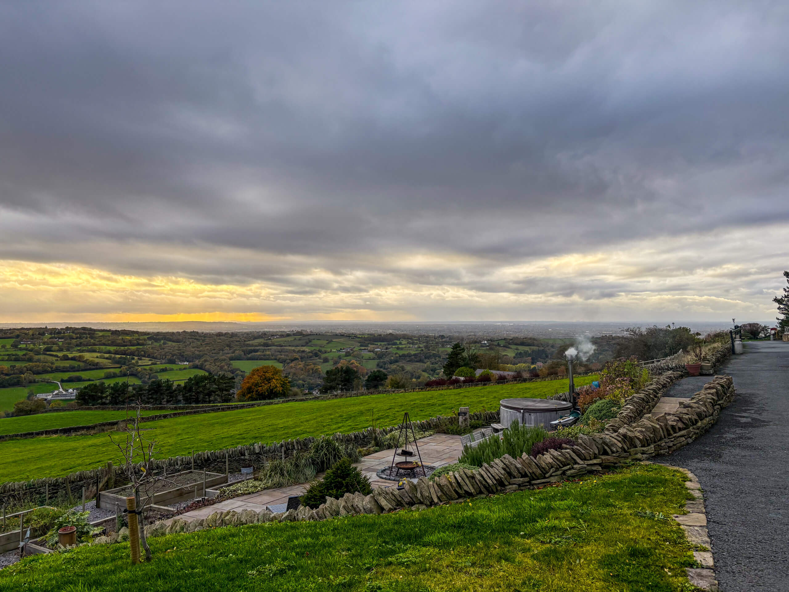 Peak District view and biophilic design
