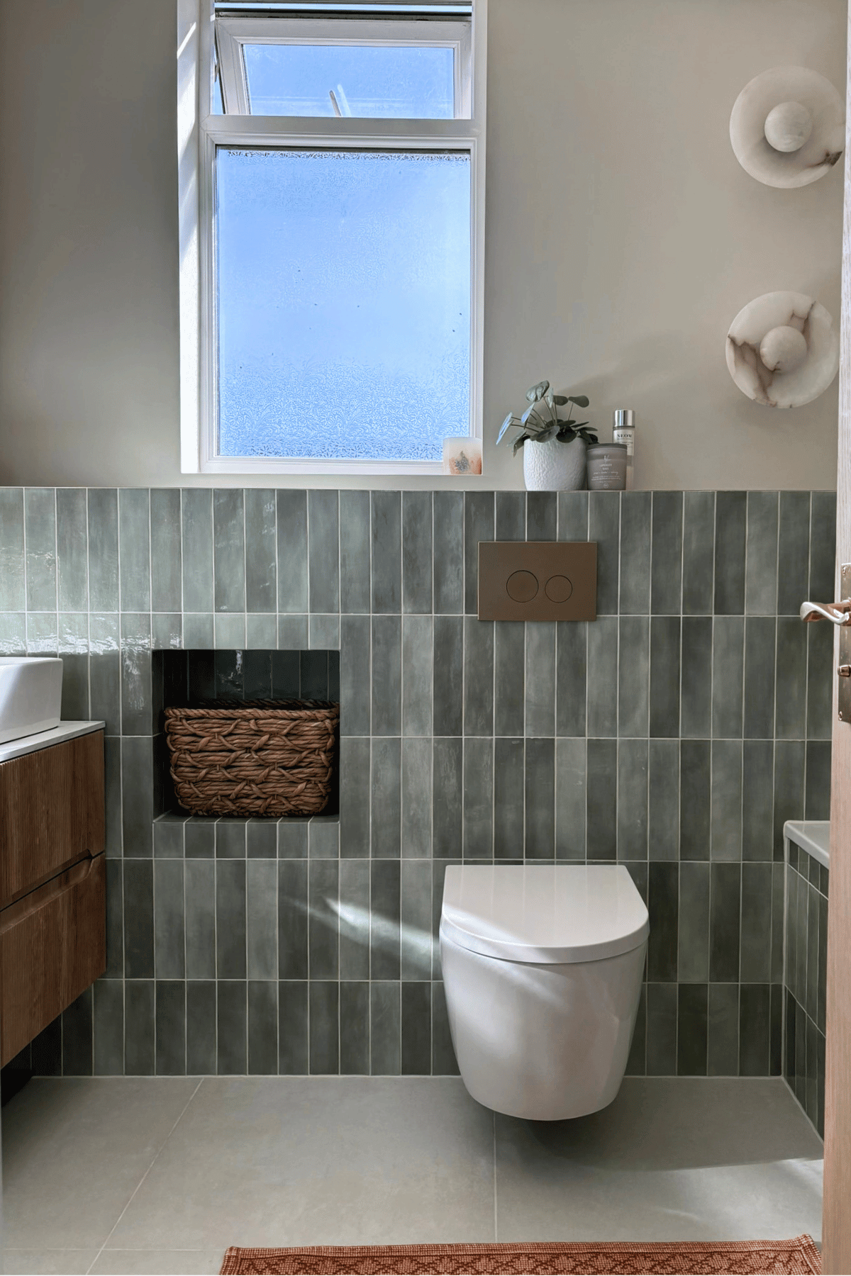 How We Transformed a Small Victorian Bathroom for Family Life - toilet